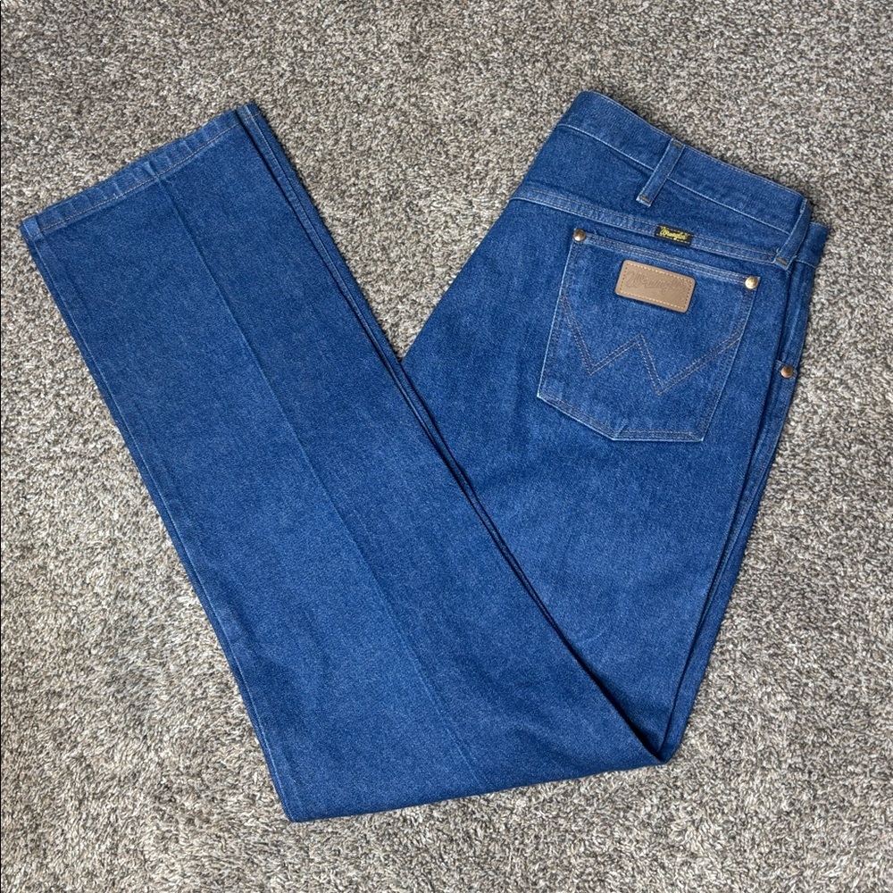 Wrangler Jeans Mens 42x34 Original Fit Cowboy Cut Western 13MWZ